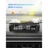 T1 Truck 6-Wheel External Tire Pressure Monitoring Solar Energy/usb Powered Temperature Tire Pressure Monitoring Rv/pickup Truck