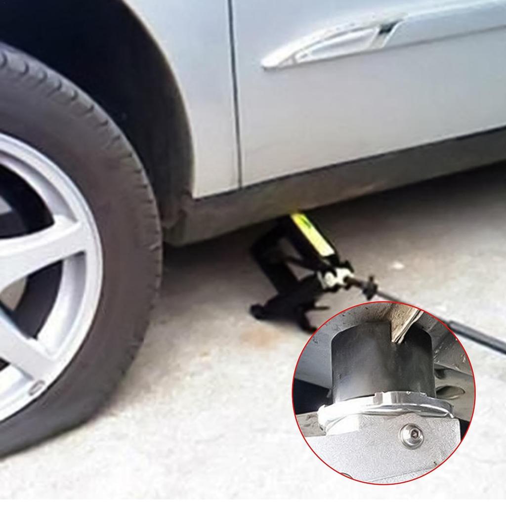 Jack Pad Floor Support Jack Up Adapter Super Heavy Duty Rubber Rubber Pad Universal