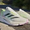 adidas Adizero Boston 12 Облачно-белый Основной черный Зеленая искра