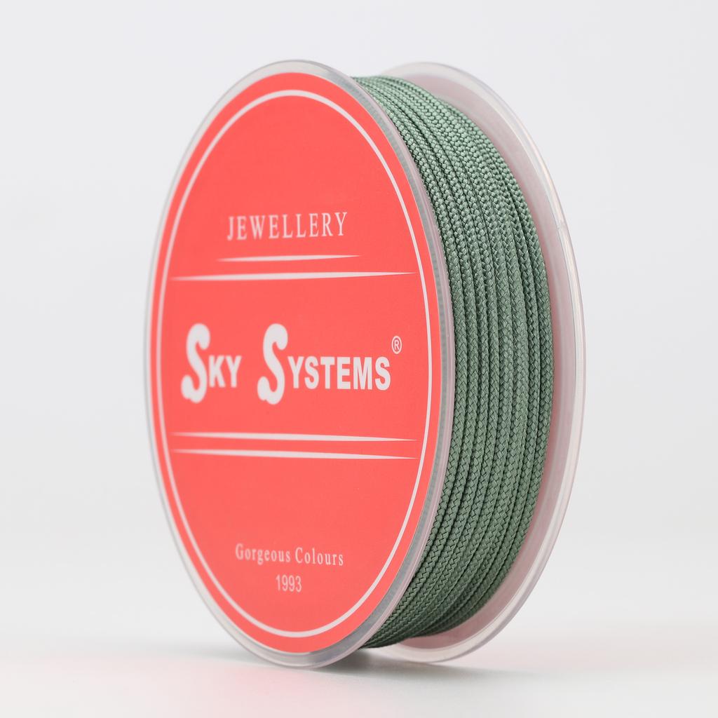 SKY ML316 1.5~3mm Jewelry Cord Braided Soft Smooth Handmade Rope Material for Bracelet Necklace Making