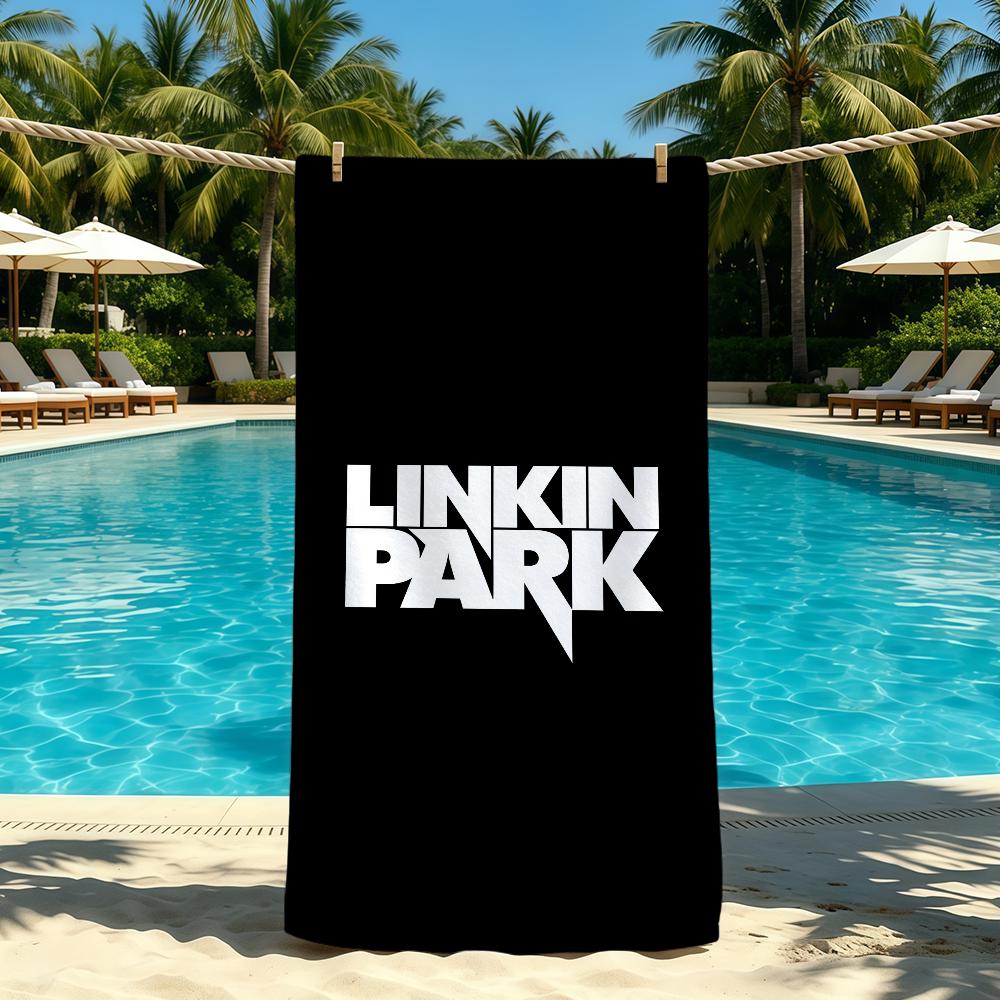 Полотенце Rock Band L-Linkin P-Park Для Кемпинга Пляжное Полотенце Супер Впитывающее Быстросохнущее Летнее Полотенце
