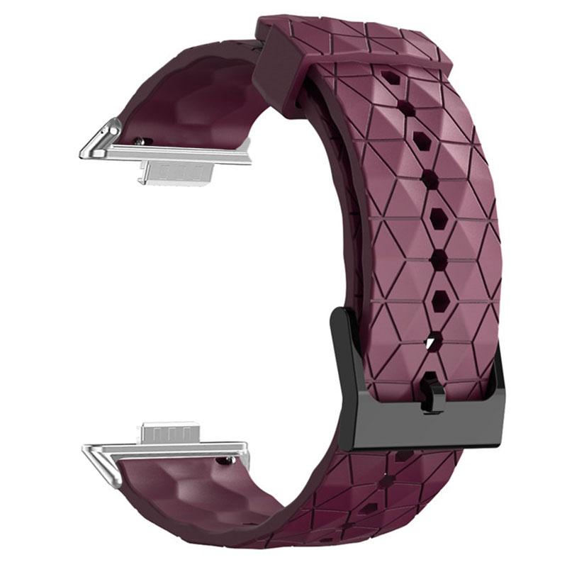 Силиконовый ремешок для Huawei Watch Fit 3 Дышащий браслет с футбольным узором для умных часов Huawei watch fit3 Аксессуары для браслетов