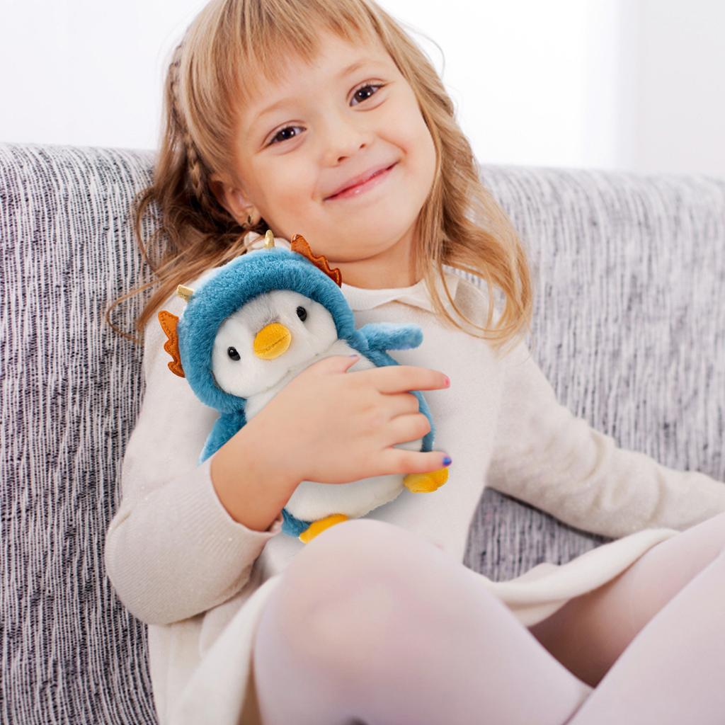 Мультяшные куклы, детский подарок, мягкая и милая плюшевая игрушка в виде пингвина, подарки на день рождения, 1 шт, 7,8 дюйма