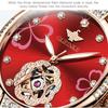 OUPINKE New Business and Leisure Ladies Watch Fully Automatic Mechanical Watch Waterproof Diamond Inlaid High-end Watch