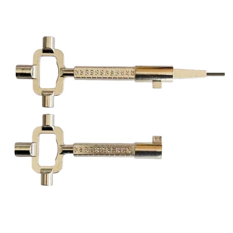 Набор инструментов для регулировки и измерения цилиндровых замков для дверей и окон