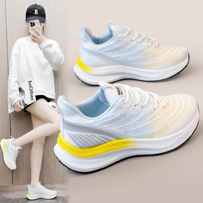 Ld580 новые сетчатые туфли, женские дышащие кроссовки с сеткой, летние трендовые износостойкие туфли-лифты, студенческие открытые туфли