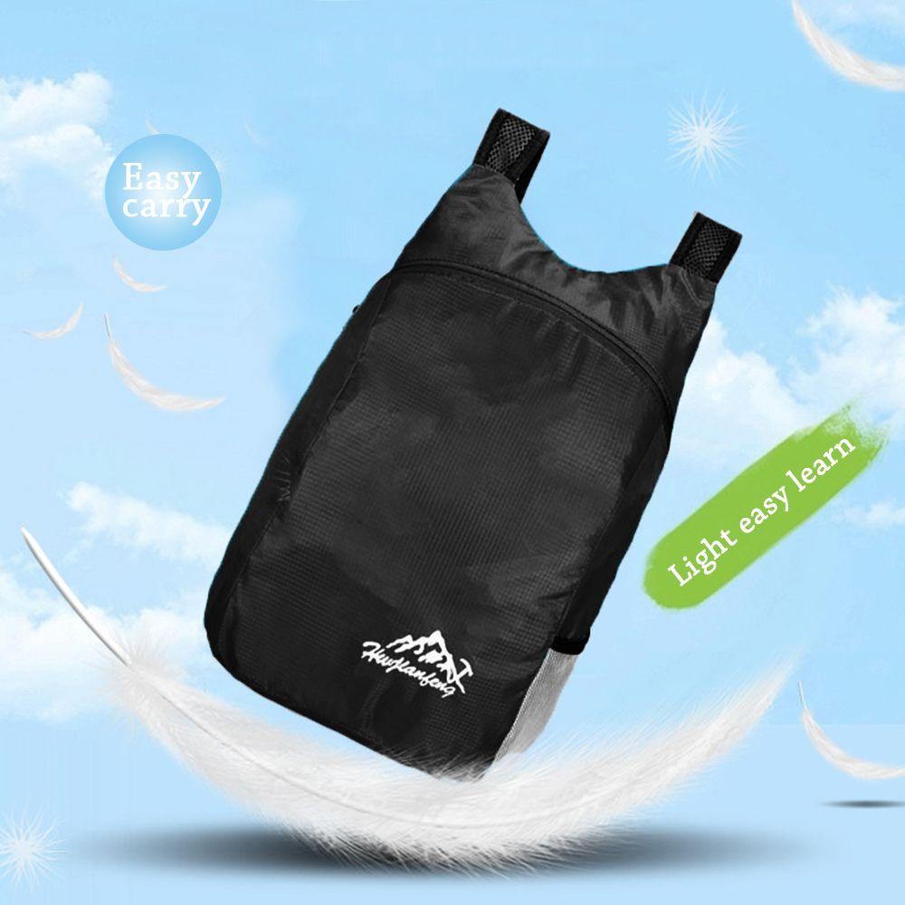 Travel Outdoor Unisex Light Foldable Backpack Hiking Rucksack Mountaineering Bag Waterproof