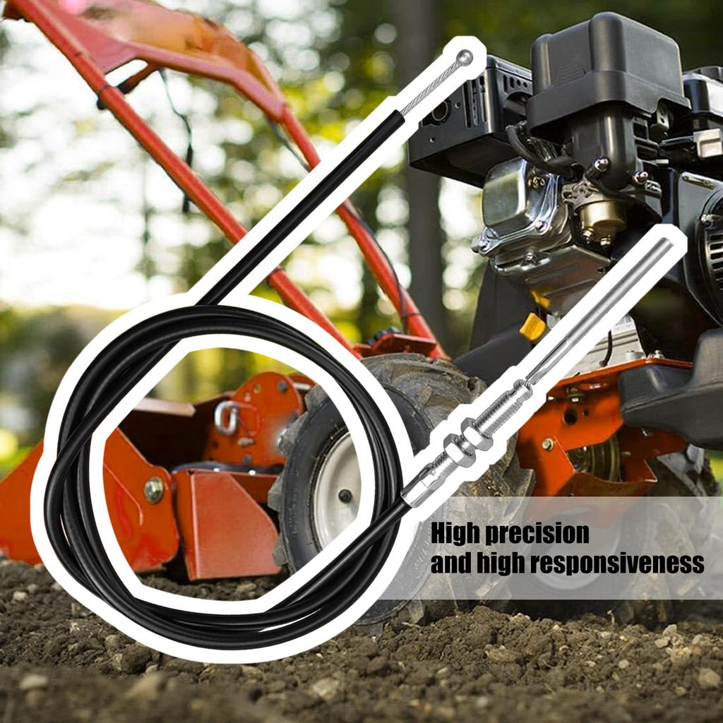 Запасной трос румпеля 53630 для 5055 5055c 7055 7055C 6015B 6015V 6065 ротационного культиватора Прочная металлическая конструкция