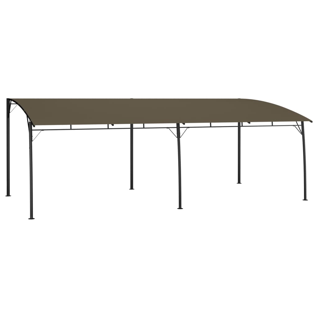 Garden Sun Shade 6 x 3 x 2.55 m Taupe