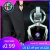 For Alfa Romeo Car Logo Stying 3D Metal Key Rings Shield Shaped Keychain For Alfa Romeo serpent Giulia 159 156 MITO Stelvio 147 