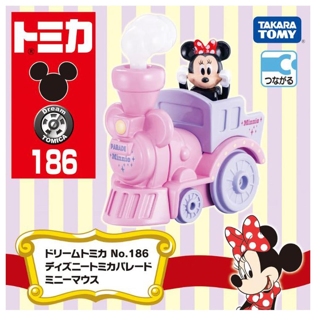 Takara Tomy Tomica Dream Tomica 186 Disney Tomica Parade Минни Маус Миниатюрная Машинка Игрушка 3 и Нет. (Возраст до)