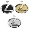 PHL1  65mm 77mm Car Steering Wheel Logo Sticker Badge Accessories For Lexus CT200H ES250 ES300H IS250 GS300 GS460 GX470 LS400 LX470