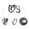 New 2PC Couple Ring Fashion Moonlit Forest Thorns Creativity Flowers Black Bud Adjustable Pair Lovers Rings Jewelry Gift