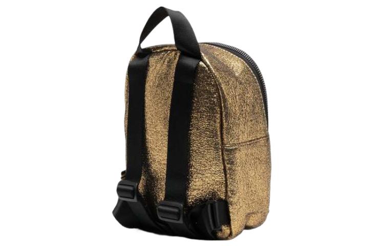 adidas Оригинальный кожаный рюкзак Мини Женский Золотой GN2150