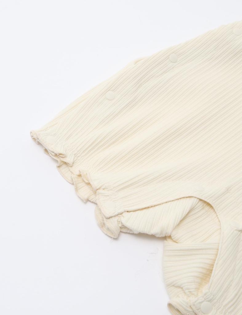 Jacquard Pattern Rompers OW 80 Baby [Kids Zoo] Rompers/Coveralls