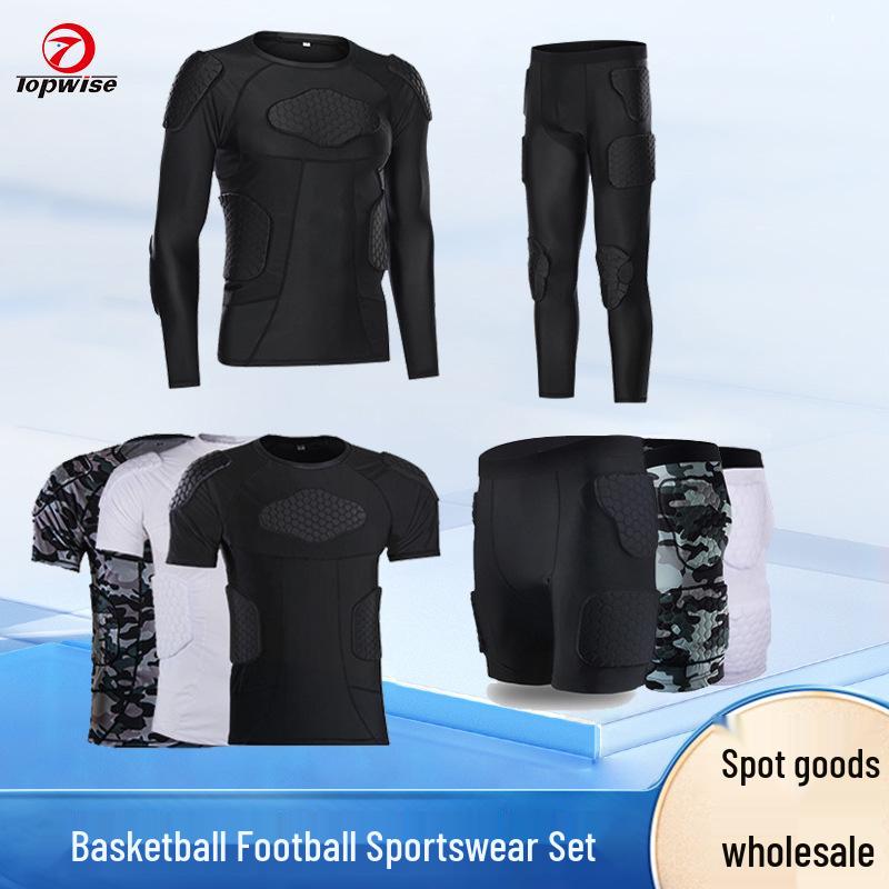 Комплект спортивной защитной экипировки для баскетбола, футбола, регби, единоборств, бейсбола и софтбола