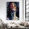 Abstract Graffiti Art Canvas Painting Pop Art Canvas Posters Modern Girls Wall Art Pictures For Living Room Wall Decor Background Wall Decoration