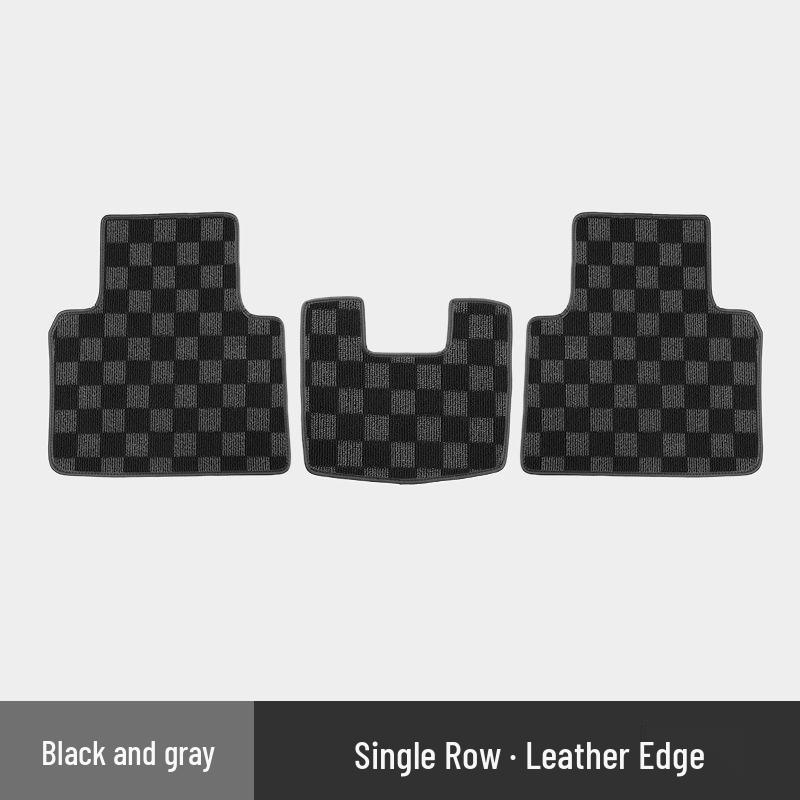 Автомобильные коврики для моделей Emgrand: GL, Xingrui, Bo Pro, Rui, Bin Yue, Vision X6, X3, Emgrand GS - Дизайн коврика в клетку