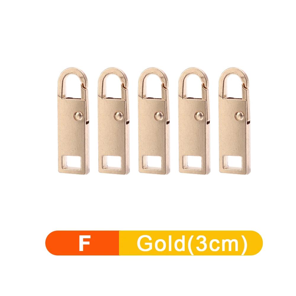 10/1 шт. металлический съемный съемный сменный бегунок молнии для сломанной пряжки дорожная сумка чемодан домашнее хозяйство DIY швейное ремесло