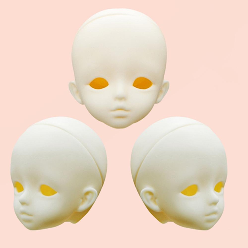 Multi Joints 1/6 Bjd Body Without Makeup Dolls Body Birthday Gift Doll's Head Diy Handmade