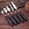5Pcs Mixed Stainless Steel Palette Scraper Set Spatula Knives for Artist Oil Painting Tools Painting Knife Blade