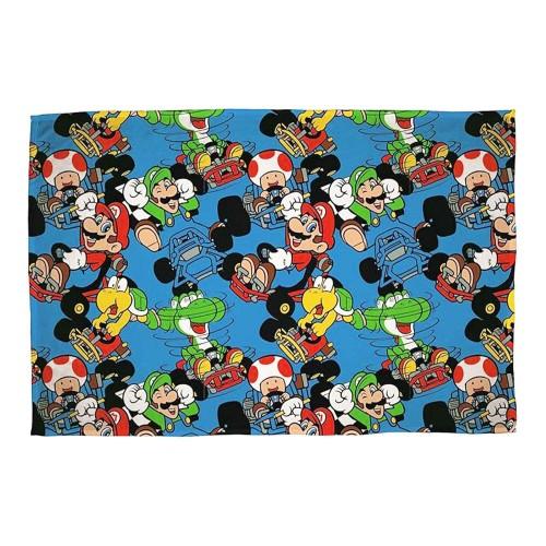 Nintendo Vroom Fleece Super Mario Blanket