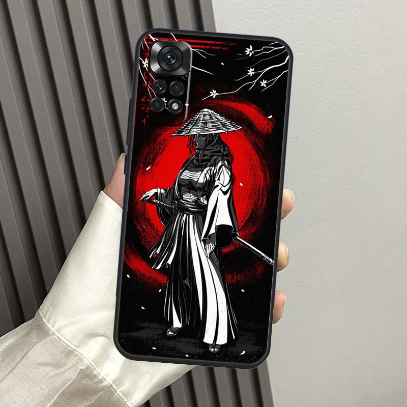 Аниме Японский Самурай Чехол Для Xiaomi Redmi Note 14 13 Pro 12 11 10 15 Pro Plus Redmi 14C 13C 15C 10C 12C 15 Funda