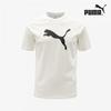 Puma Galleria Puma Team Rise Logo Jersey Round Neck ShorT Sleeve CoTTon T shirT