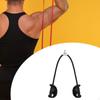 Triceps Rope, LAT Pull Down Bar, with Ergonomic Handles, Heavy Duty,91cm Length,Cable Attachments