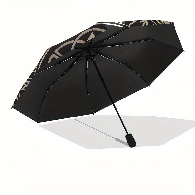 Viking Valknut Symbol Norse Runes Decorative Sticker DecalUmbrella, Portable 3-Fold Compact Umbrella,Christmas Gift ES452