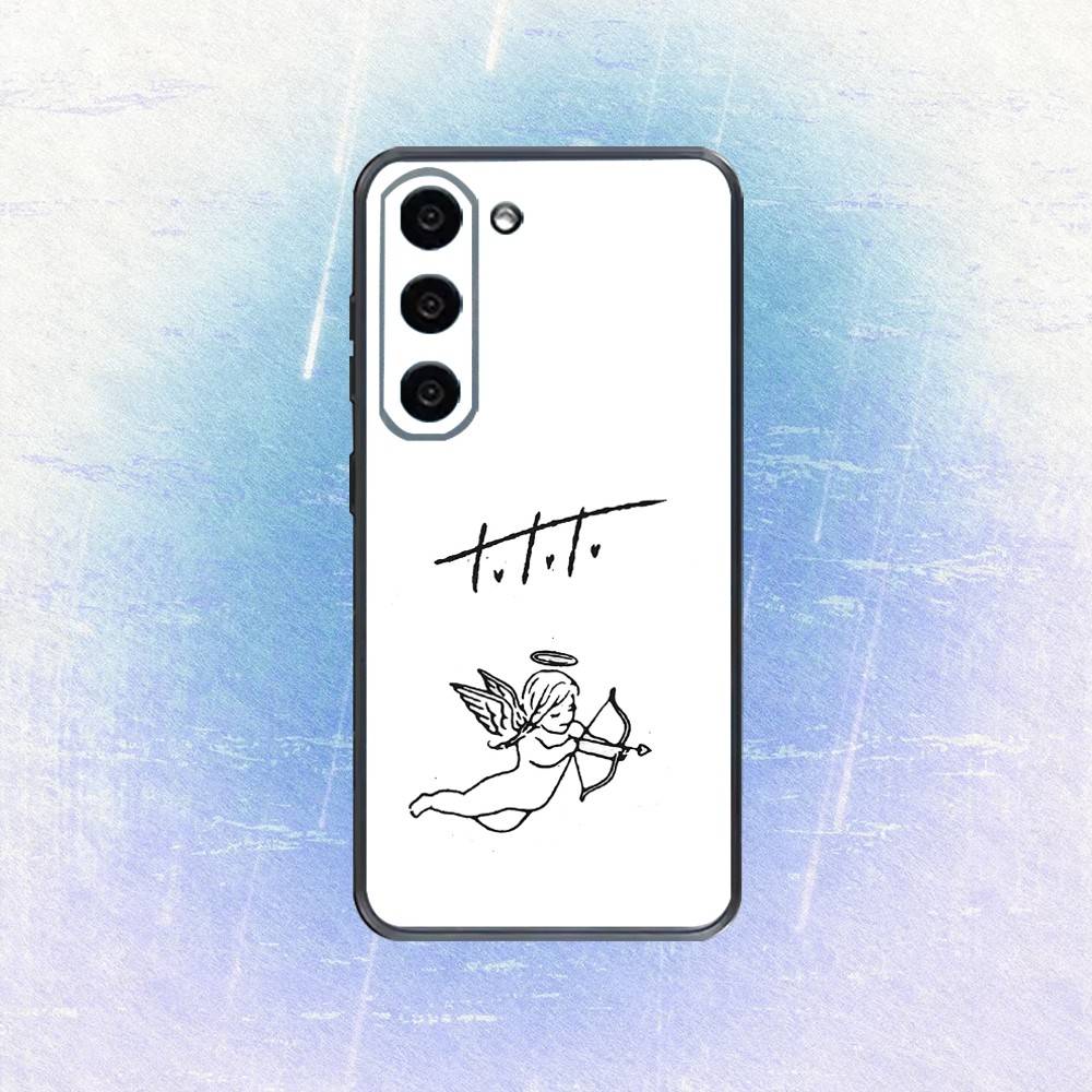 Чехол для телефона Tini T-Triple S-Stoessel для Samsung Galaxy A73, A72, A71, A70, A53, A52, A51, Другие Мягкий черный чехол