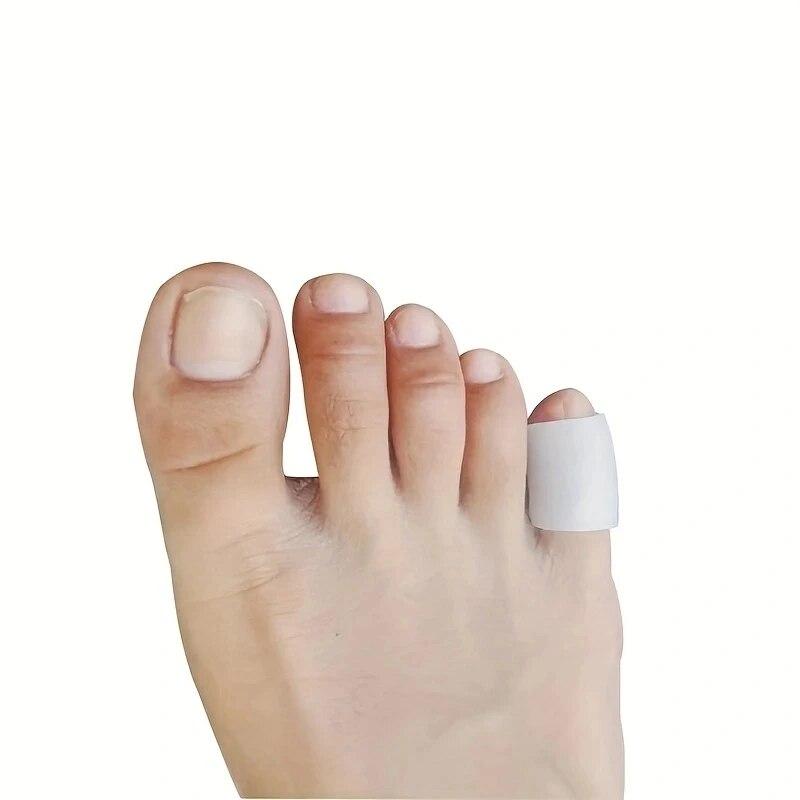 1 Pair Orthotics Silicone Toe Protector Anti-abrasion And Anti-pain Separation Thumb Sleeve