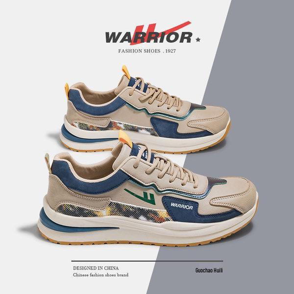 Мужские кроссовки Warrior 2025 Весна Повседневные Модные Универсальные Для бега - Стиль Forrest Gump Huili Sports