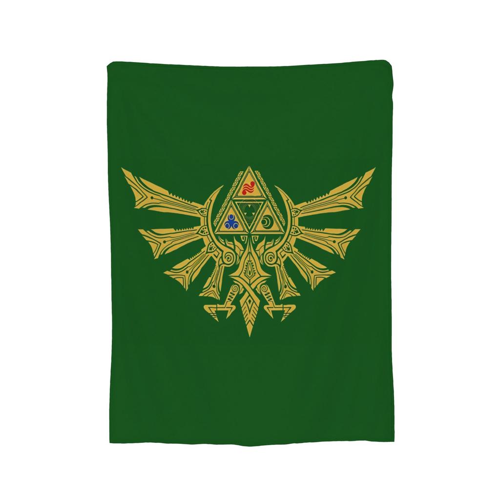 Z-Zeldas Breath Of The Wild Blanket Plush Funny Breathable Throw Blanket for Bed Sofa Decoration,