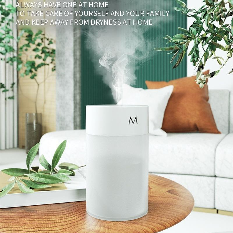 260ML USB Mini Air Humidifier Ultrasonic Aromatherapy Diffuser Portable Sprayer LED Lamp for Home Car