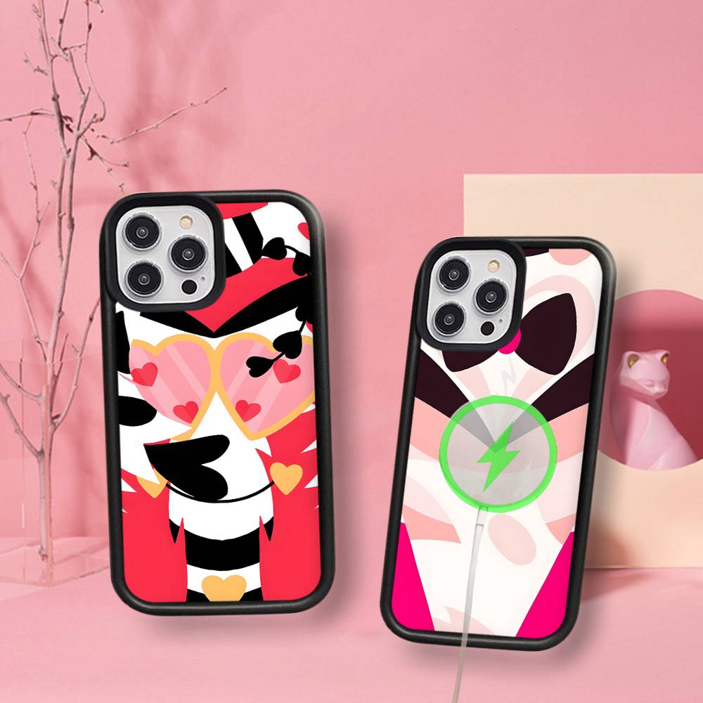Привет A_Arnolds Мультяшный Чехол Для Телефона Для IPhone 17 16 15 14 13 12 11 Pro Max Mini Для Magsafe Магнитная Беспроводная Зарядка