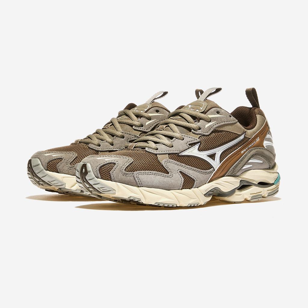 Mizuno Wave Rider 10 [D1GA247108-Fossil/White/Thrush]