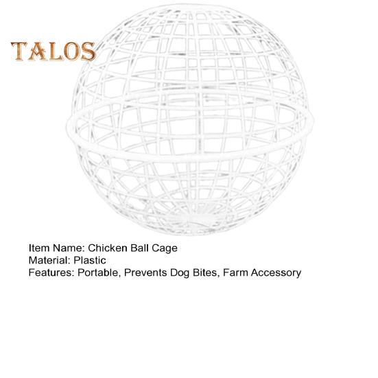 Шарообразный передвижной курятник, передвижной загон для птицы, круглая клетка, пластиковый курятник, защитная клетка для предотвращения укусов собак для цыплят и кроликов