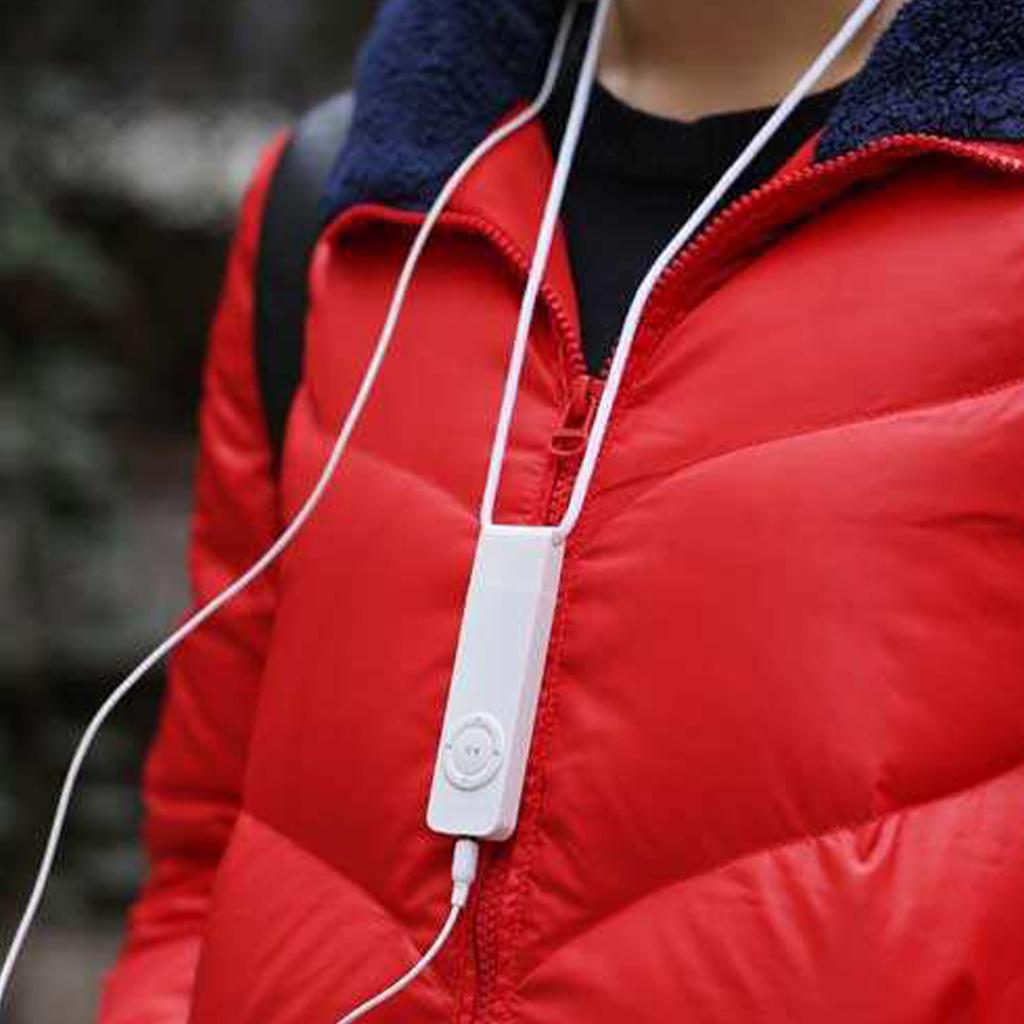 USB MP3-плеер с возможностью подзарядки карт памяти, портативный карманный музыкальный плеер для дома и путешествий, белый