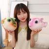 26 /33 /43cm Kawaii Puffer Fish Plush Toys Stuffed Soft Simulation Dolls Cartoon Puffers Pillow Birthday Xmas Gift For Children