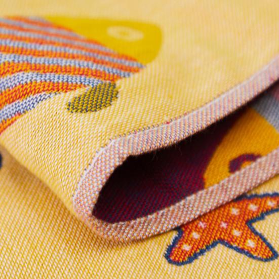 Детское полотенце, мягкое, приятное на ощупь, 4-слойное, удобное, не раздражающее чистку кожи, хлопковое полотенце для лица с различными принтами для детского сада