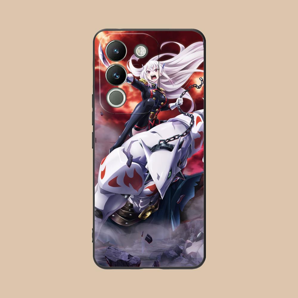Чехол для телефона Mato seihei no slave Uzen Kyouka для VIVO V60 V50 V40 V30 V29 V27 V25 V23 Pro Lite 5G Цветной Печатный Чехол Роскошный