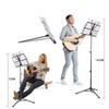 YCHIRO Portable Music Stand, Folding, with Carrying Case