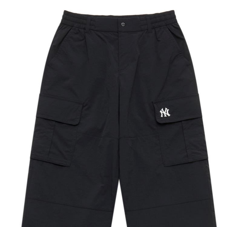 Новые брюки карго MLB New York Yankees Basic Collection SS25 Унисекс Черные 3AWPB0953-50BKS