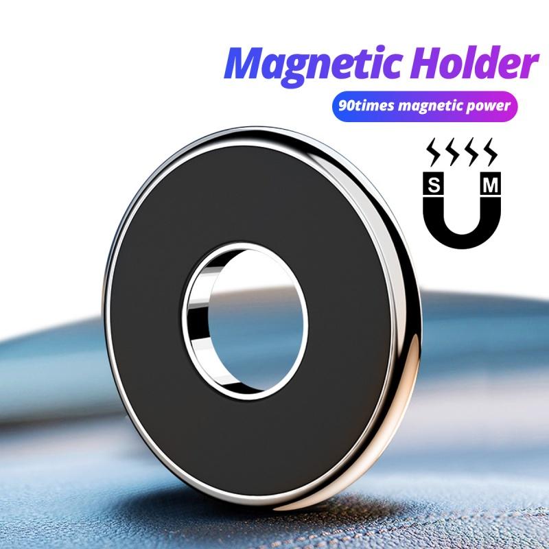 FONKEN Магнитный автомобильный держатель для телефона из цинкового сплава, автомобильный держатель, сильный магнит, адсорбция, настенный кронштейн, поддержка приборной панели, смартфон Samsung Xiaomi