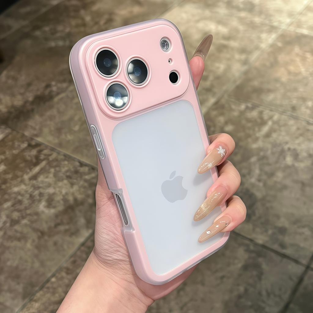 Роскошный чехол-бампер 2 в 1 матовый, цвет конфет, для iPhone 13 14 15 16 17 Pro Max Plus Air, противоударный, задняя крышка