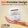 Compactly Bluetooth-compatible Cordless Printer For Household Use Clear Printing On Various Materials No Cartridge