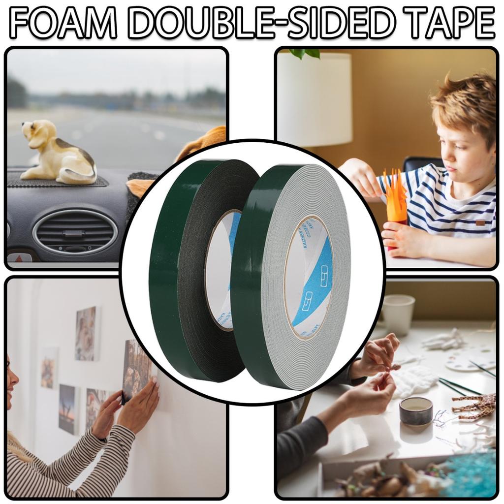 Super Strong Sticky Waterproof Shockproof Adhesive Double Sided Foam Tape 10M