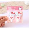 2 шт./комплект Крючки настенные самоклеящиеся Hello Kitty Милый котик Kt Вешалка для ключей сумки Для кухни ванной двери стены Аксессуары для хранения
