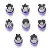 8pcs Vegetable Cutter Shapes Set Professional Efficient DIY Cute Pattern Stainless Steel Fruit